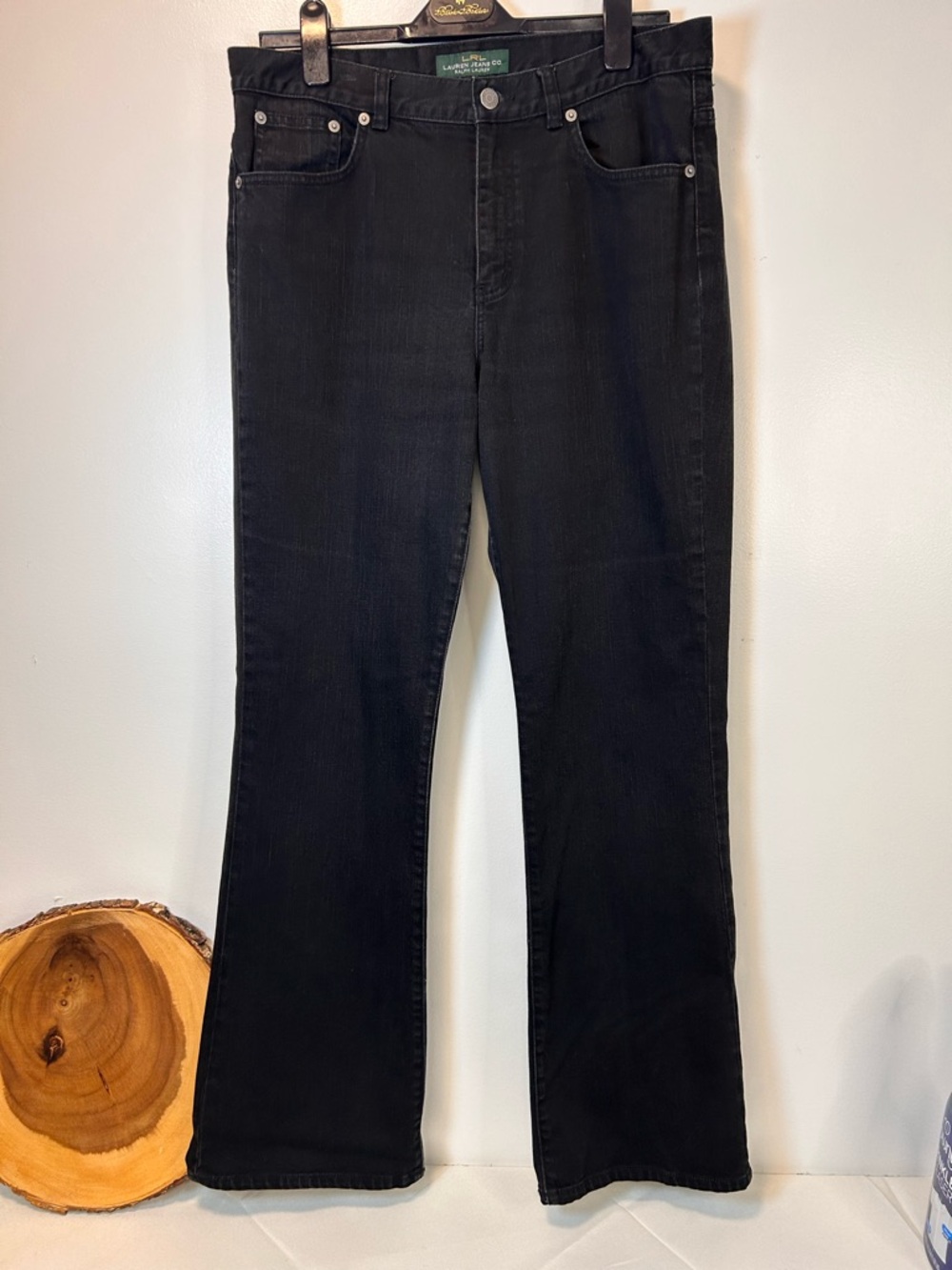Lauren Jeans Co. Ralph Lauren Classic Bootcut Jeans Black Women’s Size 12